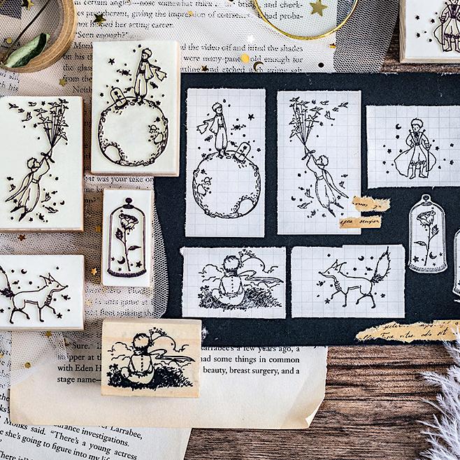 Little Prince Wooden Stamp
