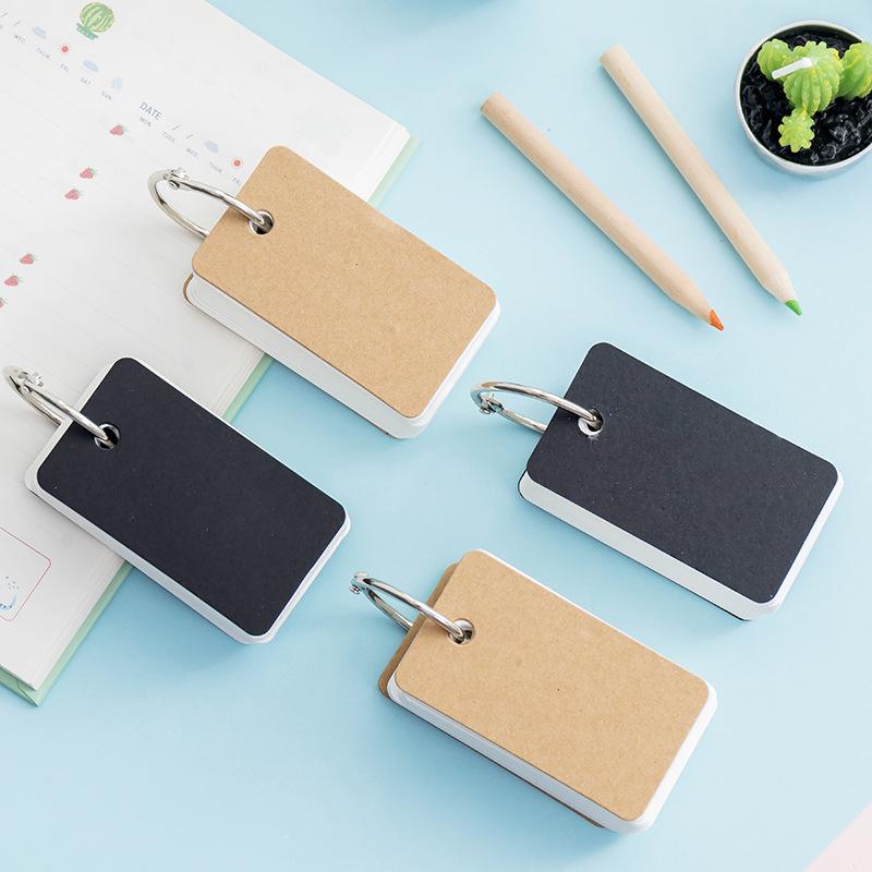 Unicolor Key Ring Memo Pad