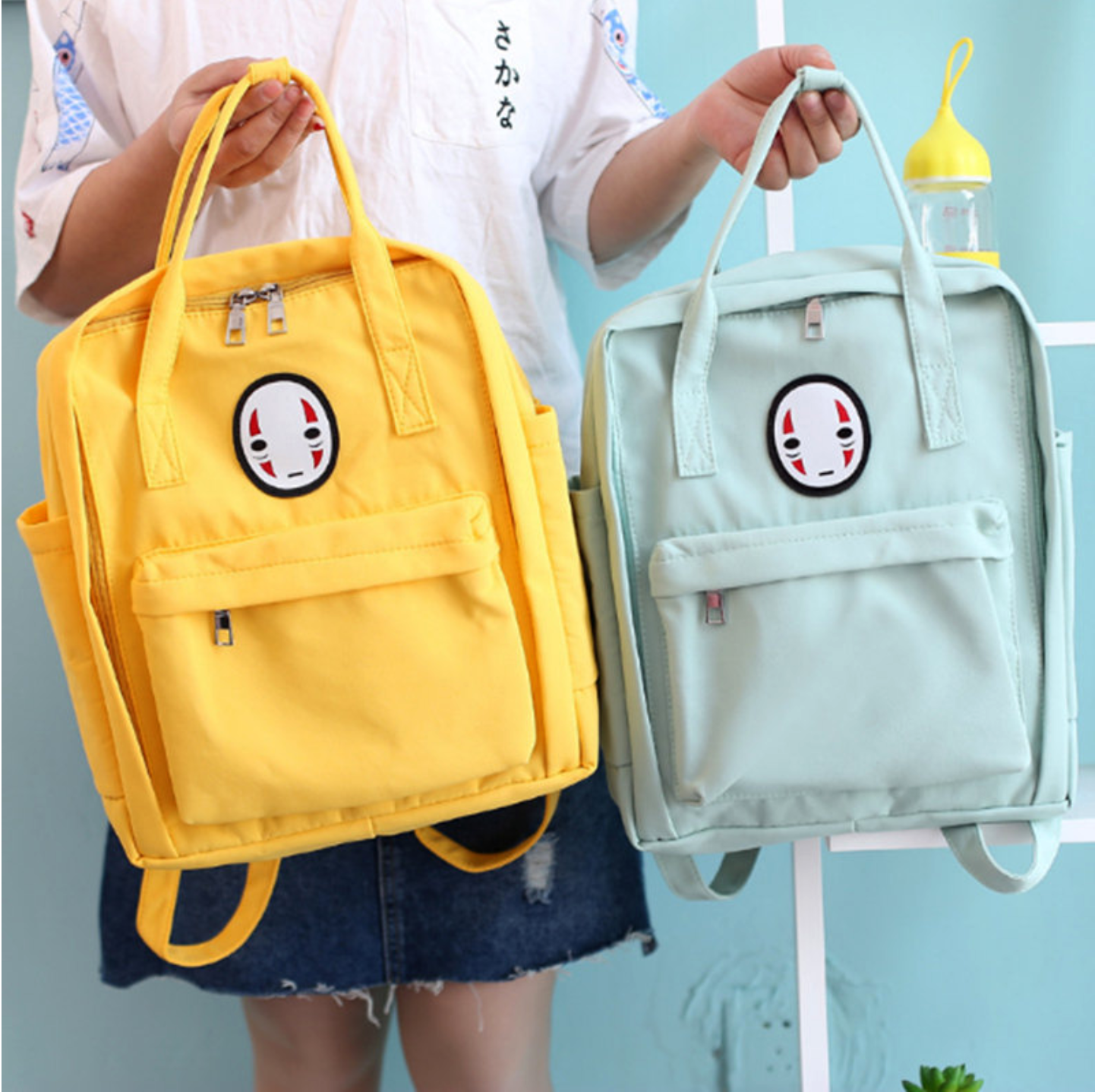 Japanese Kaonashi No-Face Spirit Backpack