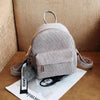 Compact Corduroy Mini Backpack