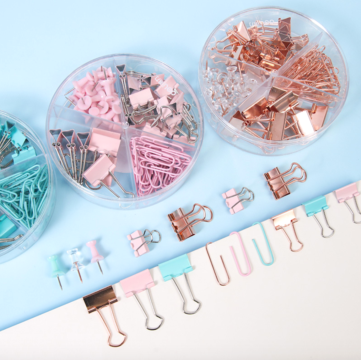 Push Pins & Paper Clips Set