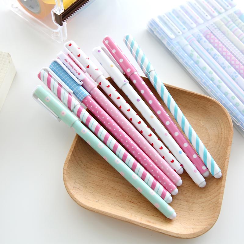 Kawaii Pattern Color Gel Pen 10-Pack