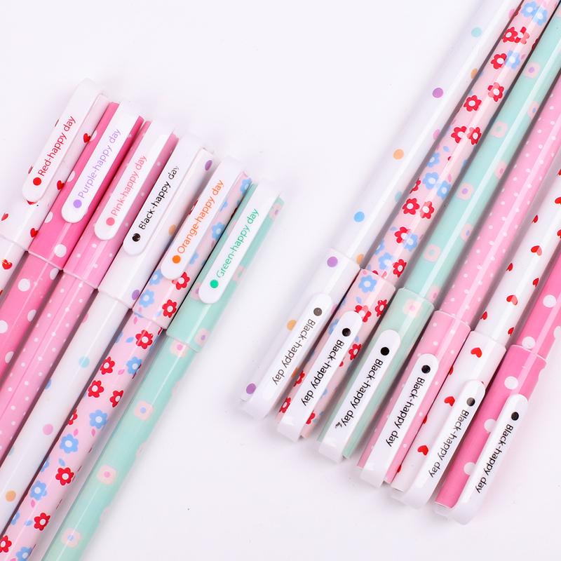 Kawaii Pattern Color Gel Pen 10-Pack