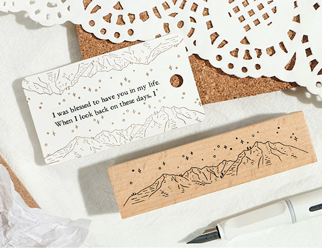 My Everyday Life Wooden Stamps - Kawaii Pen Shop - Cutsy World