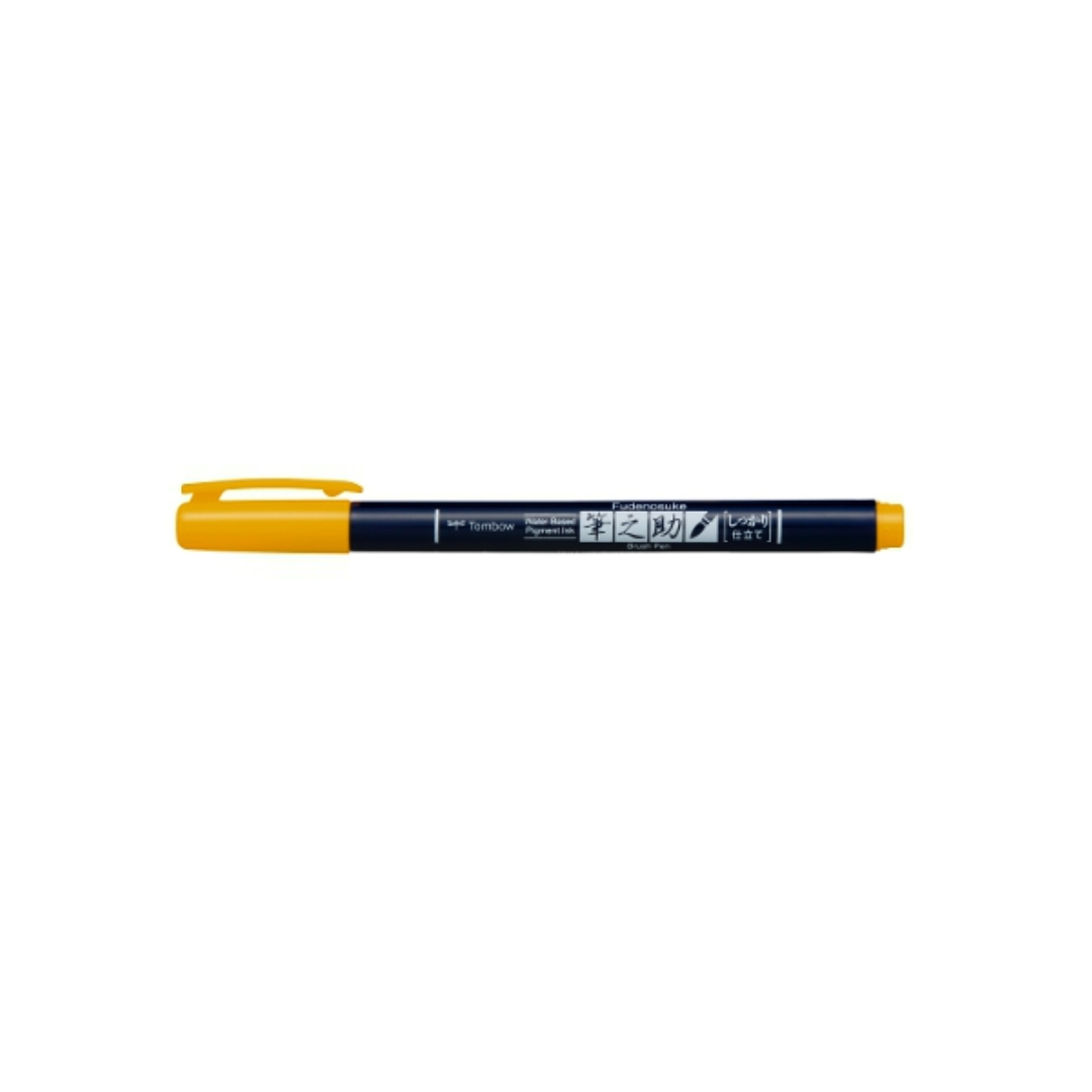 Tombow Fudenosuke Brush Pen - 10 Color Set