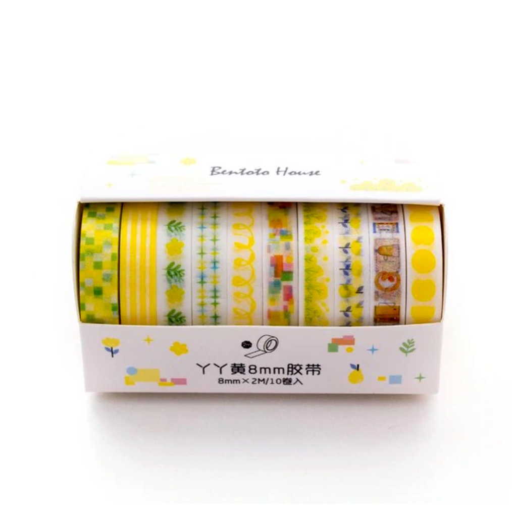 Colorful Day Washi Tape 10-Pack