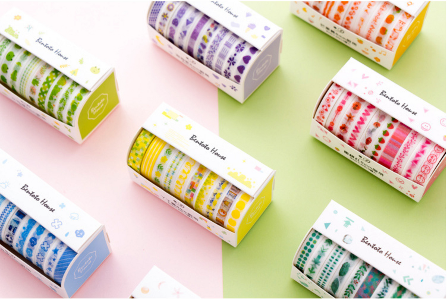 Colorful Day Washi Tape 10-Pack