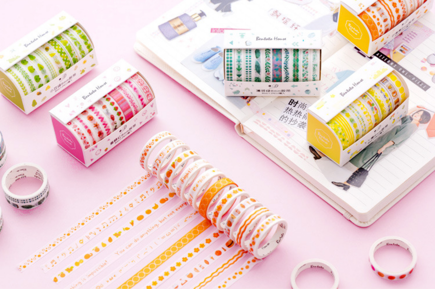 Colorful Day Washi Tape 10-Pack