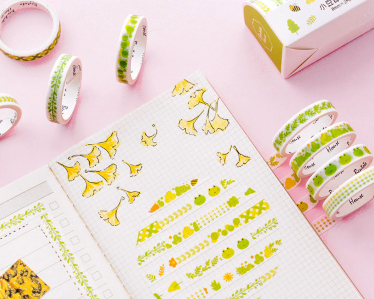 Colorful Day Washi Tape 10-Pack