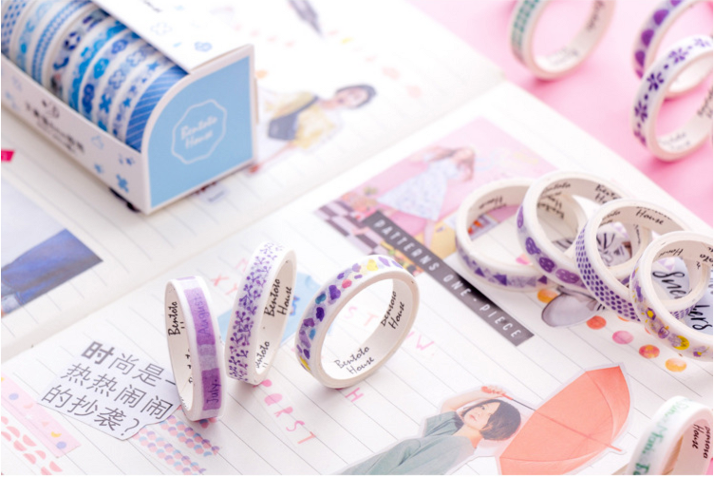 Colorful Day Washi Tape 10-Pack