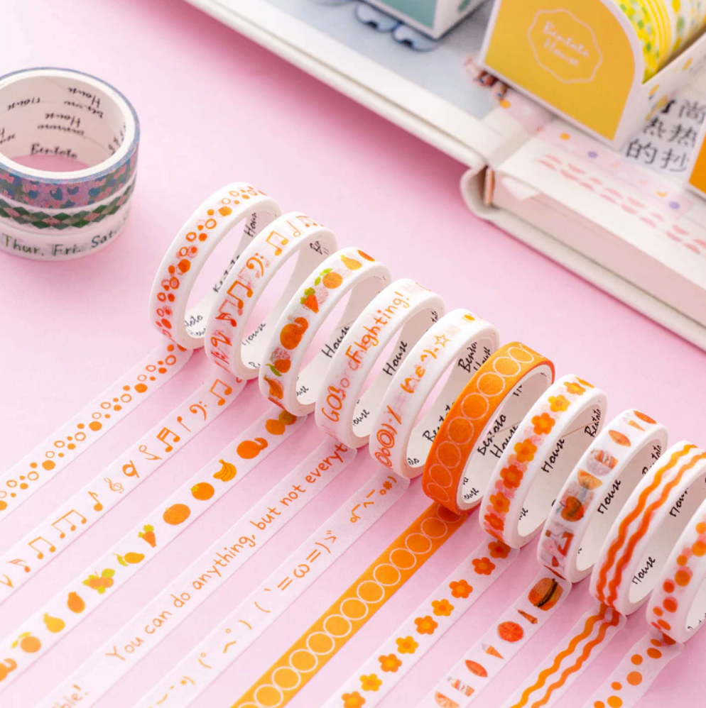 Colorful Day Washi Tape 10-Pack