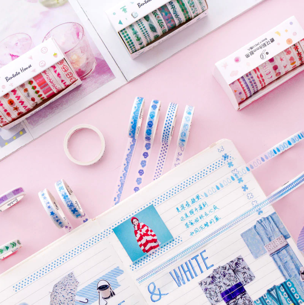 Colorful Day Washi Tape 10-Pack