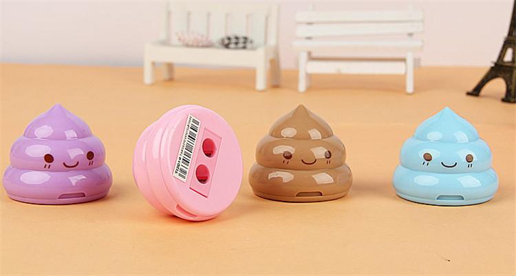 Smiling Poop Pencil Sharpener