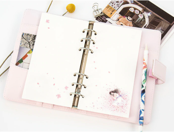 Pink Sakura Planner Refills