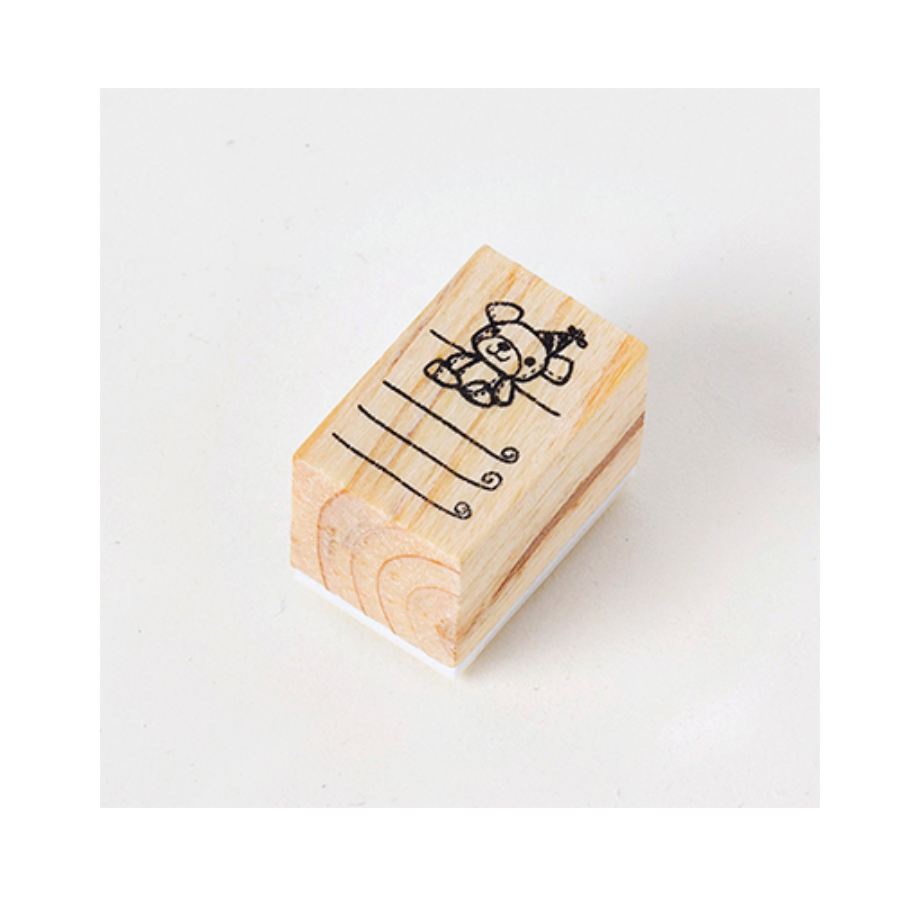 Journaling Friends Wooden Stamp