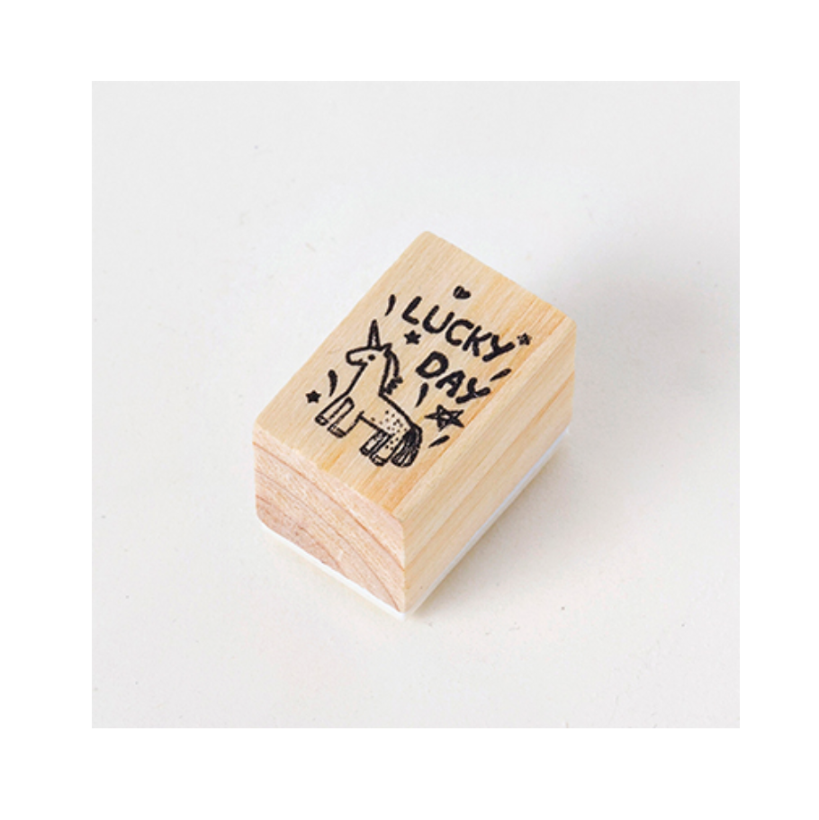 Journaling Friends Wooden Stamp