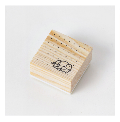 Journaling Friends Wooden Stamp
