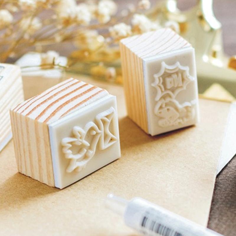 Journaling Friends Wooden Stamp