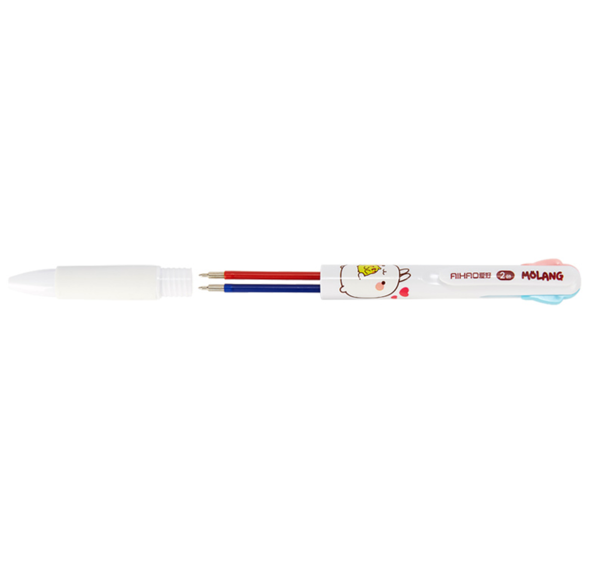 2 in 1 Molang Ballpoint Pen