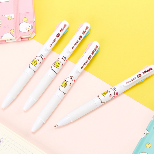 2 in 1 Molang Ballpoint Pen