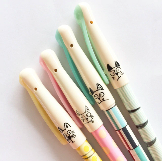 Chubby Cat Erasable Gel Pen