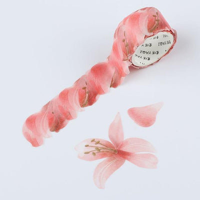 Flower Petal Masking Roll Sticker