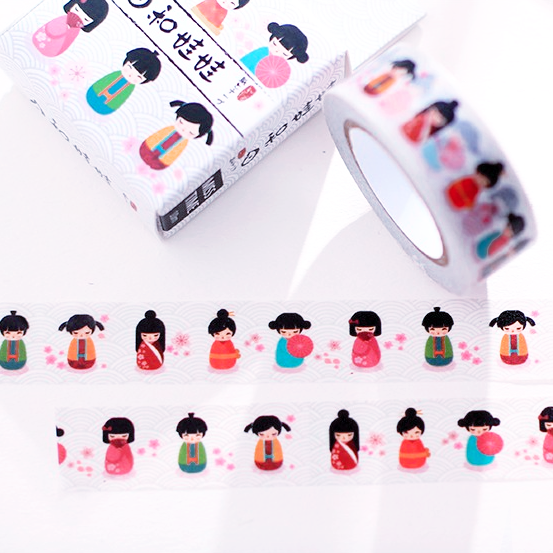 Kawaii Onnanoko Washi Tape