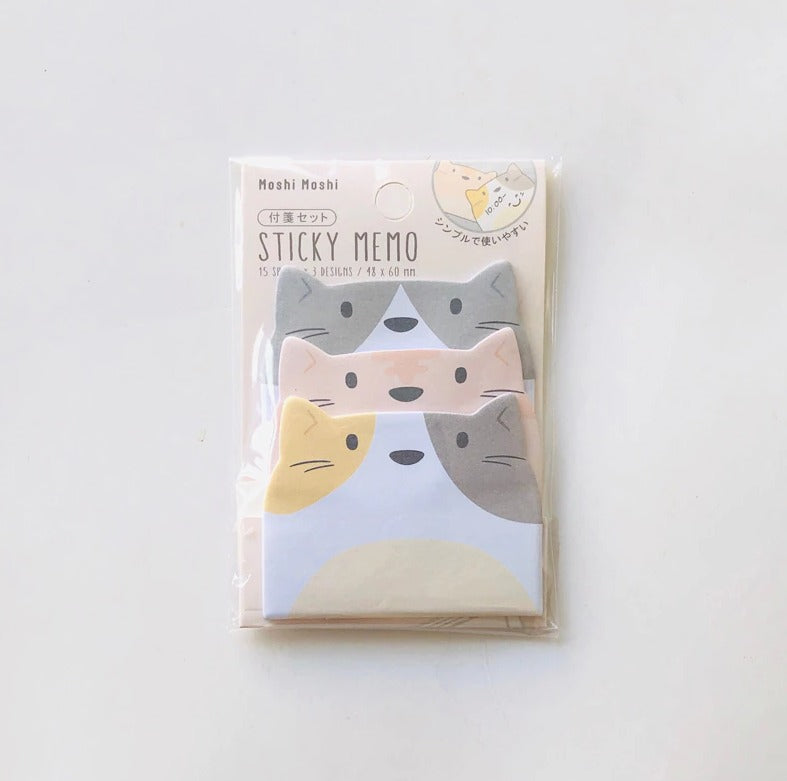 Kawaii Animal Sticky Notes