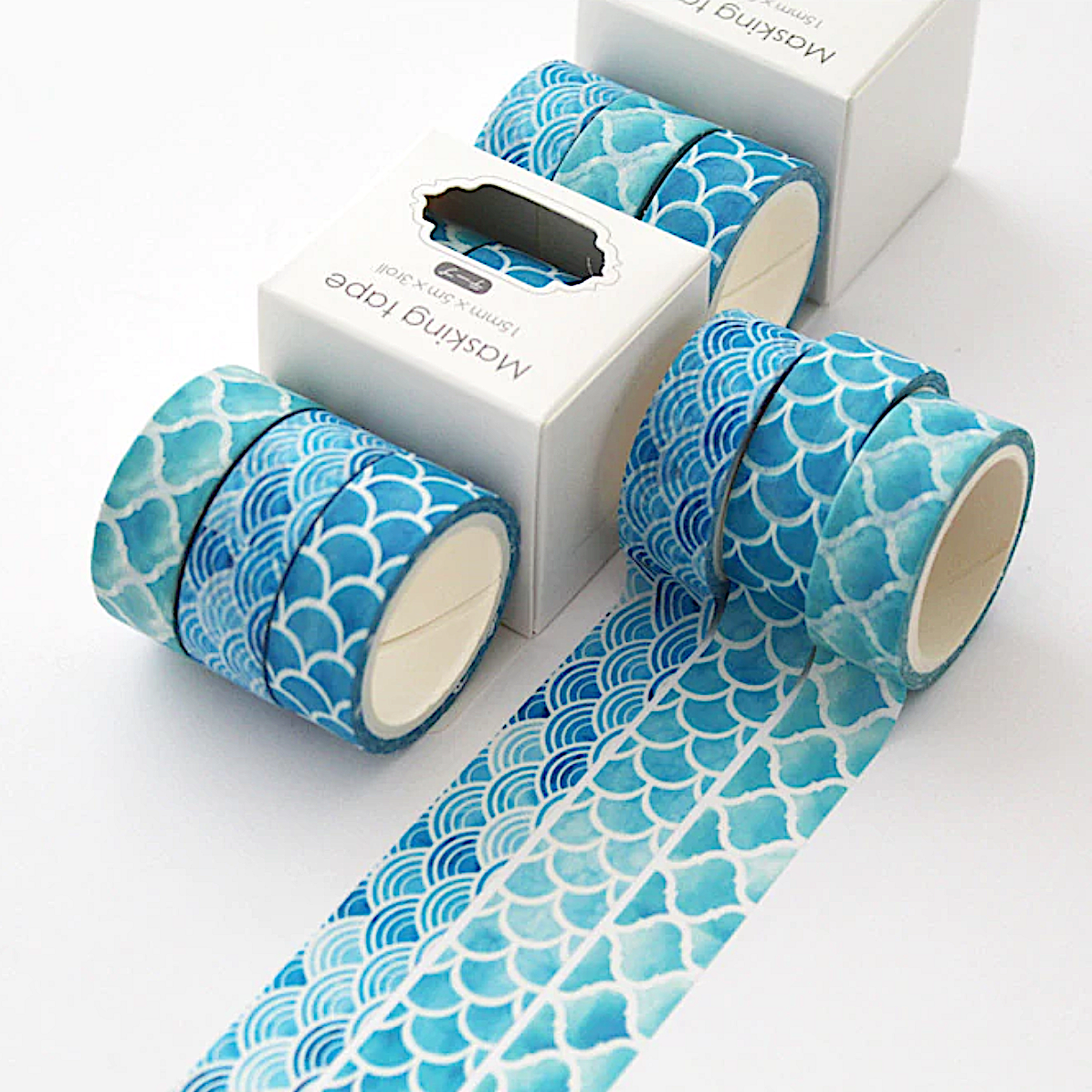 Ocean Washi Tape Set - Kawaii Pen Shop - Cutsy World