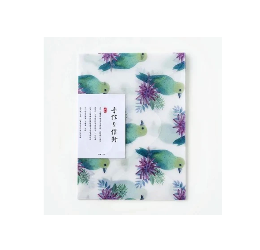 Tropical Summer Paper Envelopes