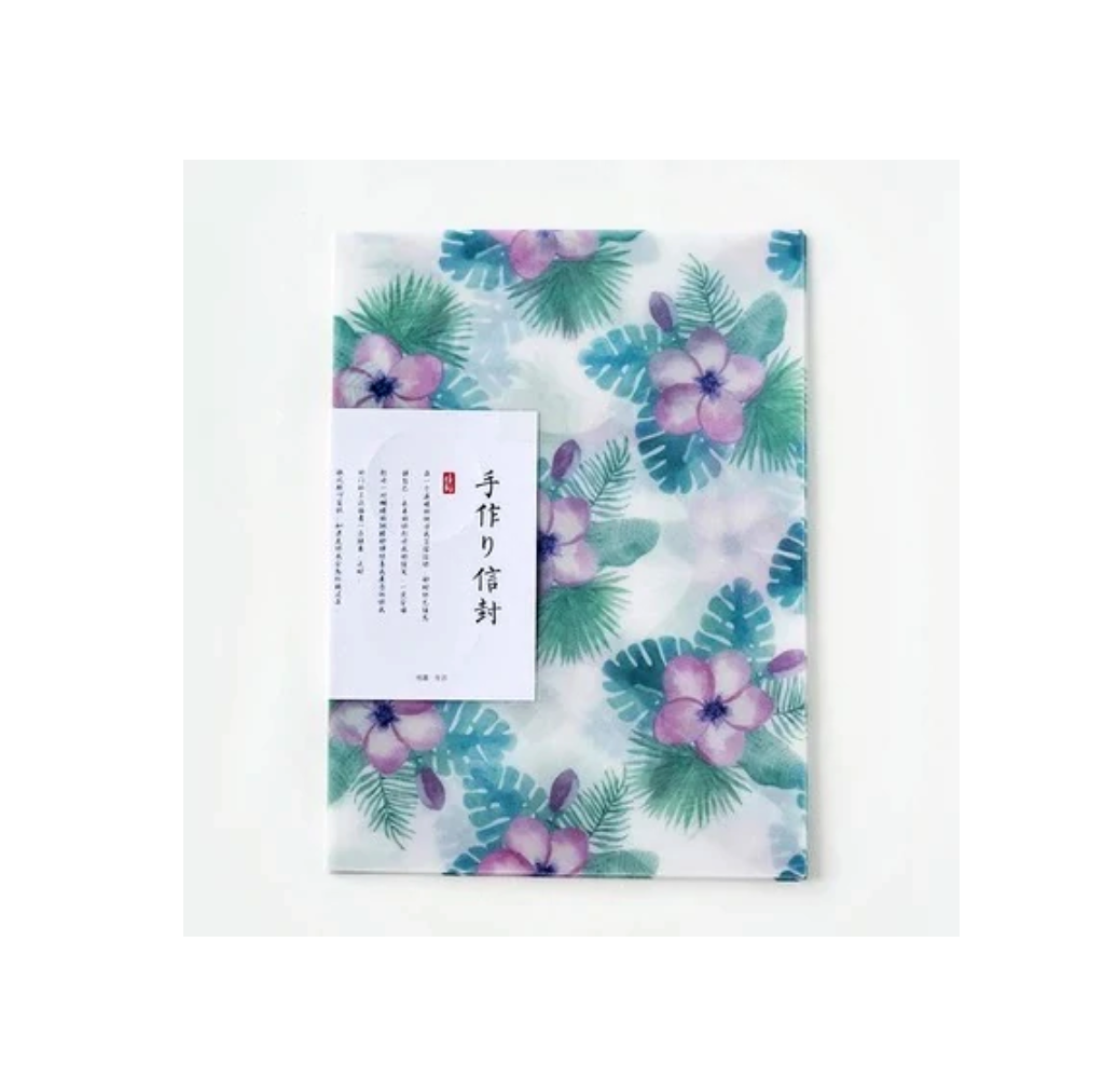 Tropical Summer Paper Envelopes