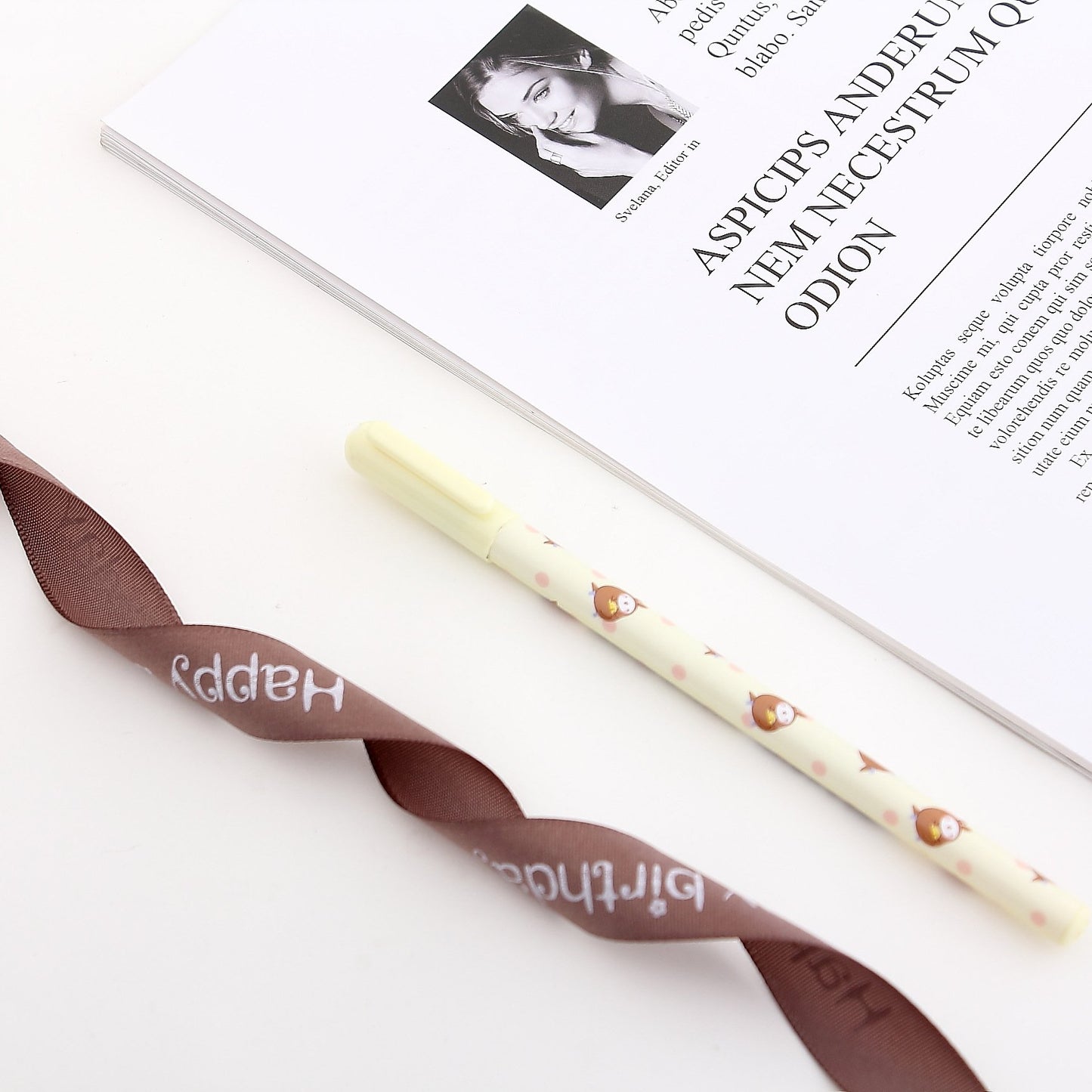 Molang Rabbit Gel Pen