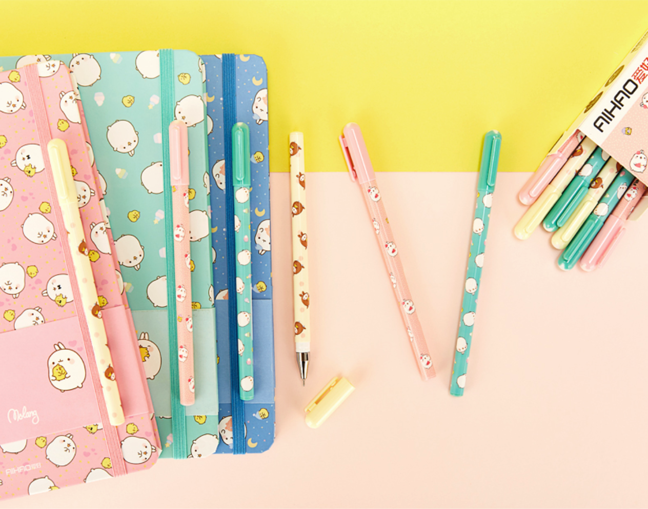 Molang Rabbit Gel Pen