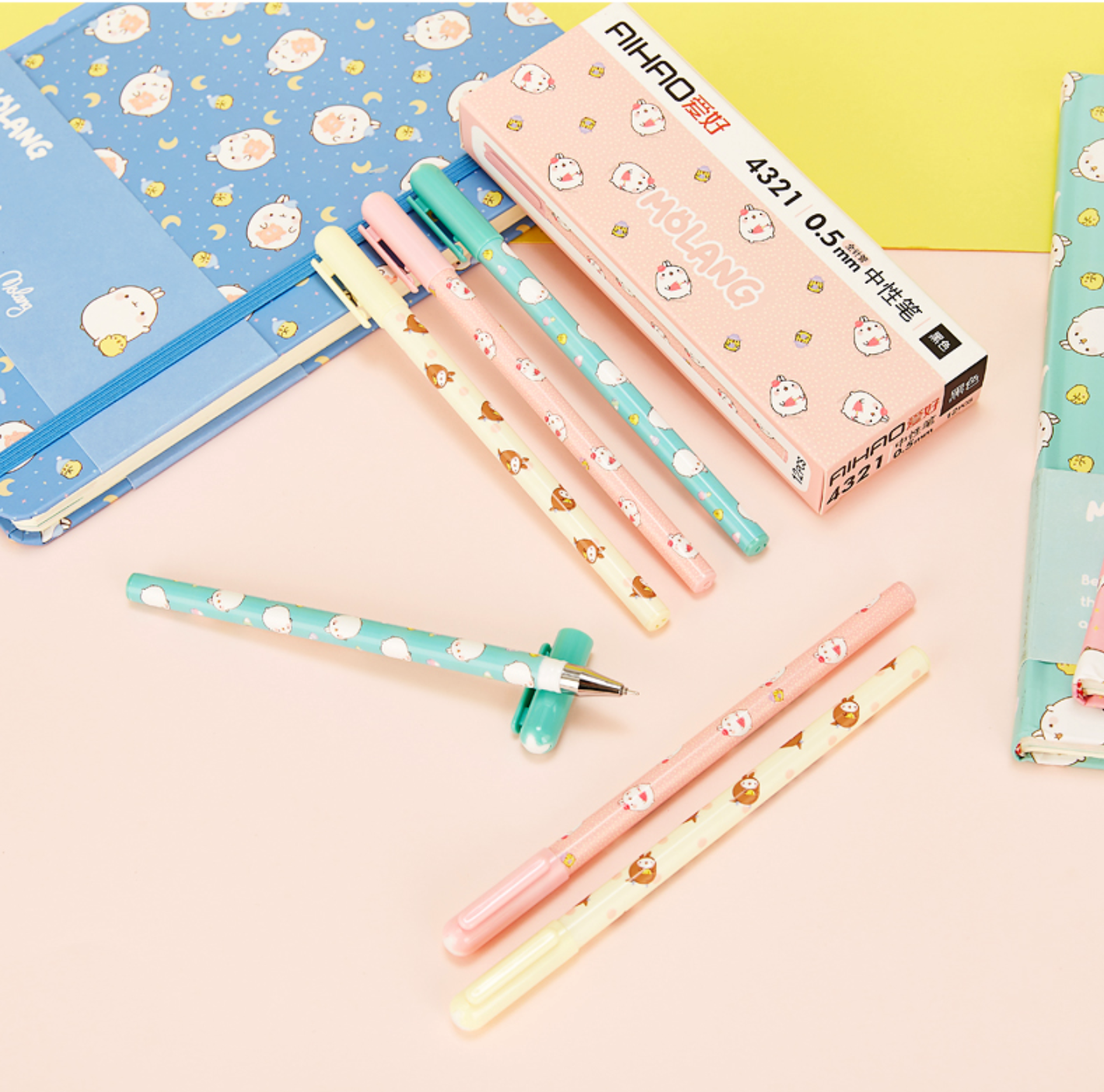 Molang Rabbit Gel Pen