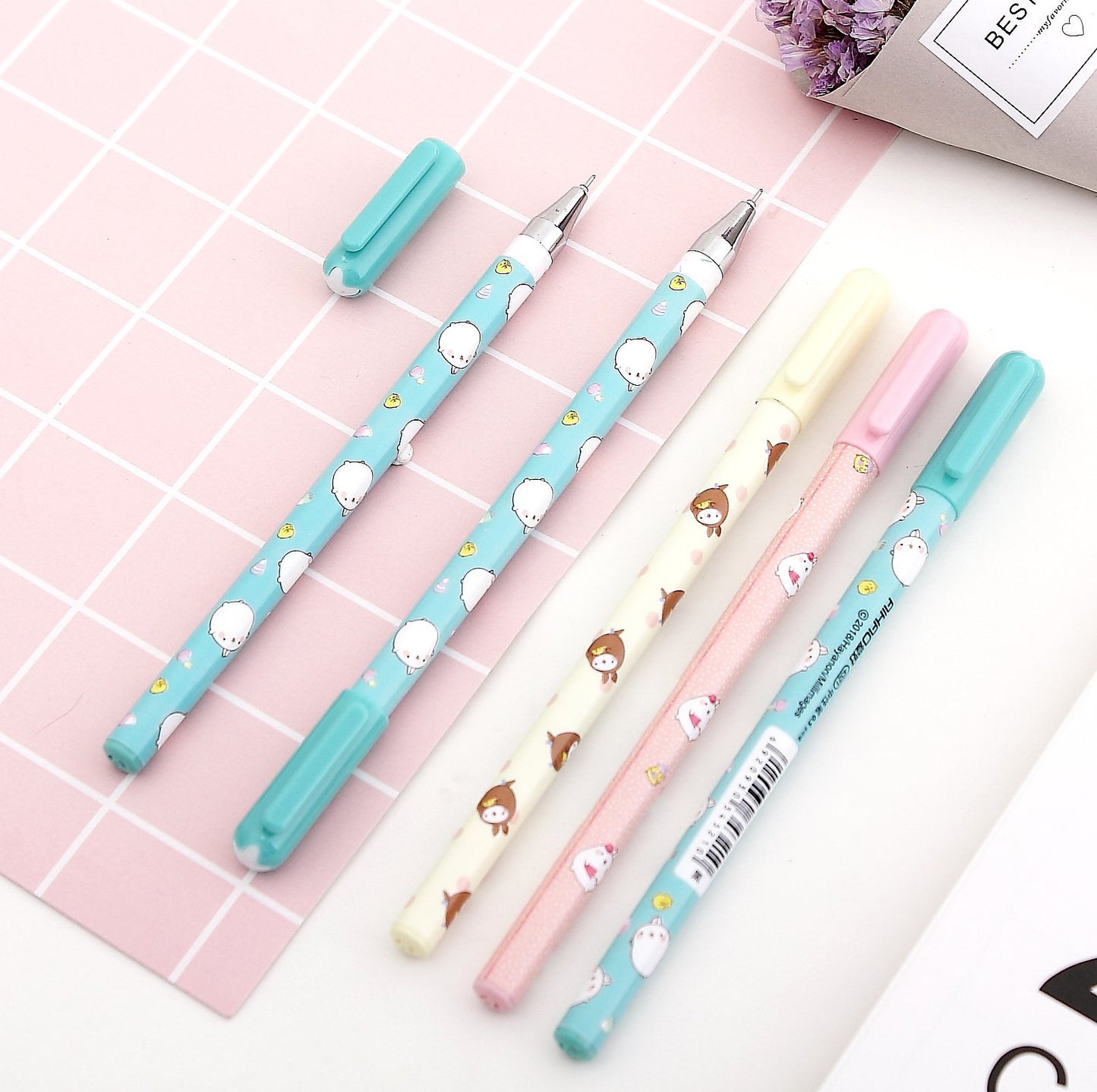 Molang Rabbit Gel Pen