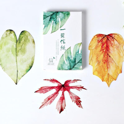 Written on a Leaf Greeting Cards