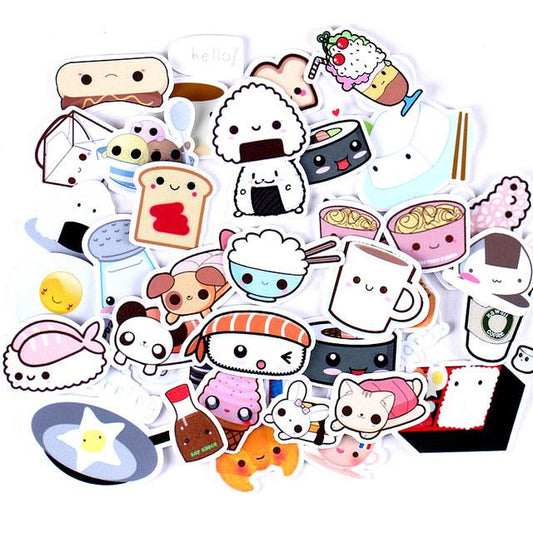 Kawaii Japanese Food Stickers