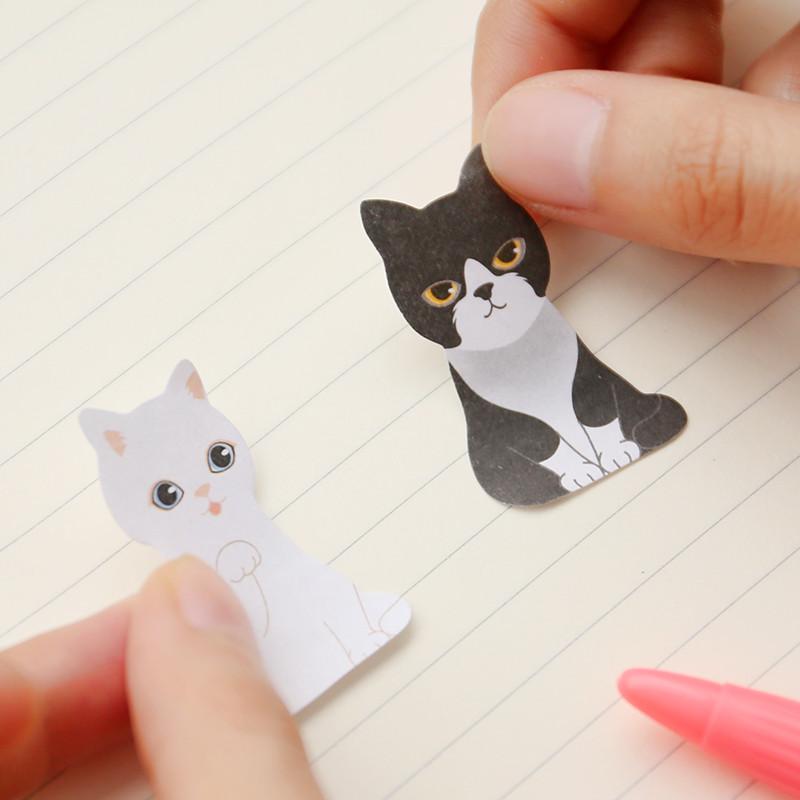 Adhesive Little Kitty Memo Pad