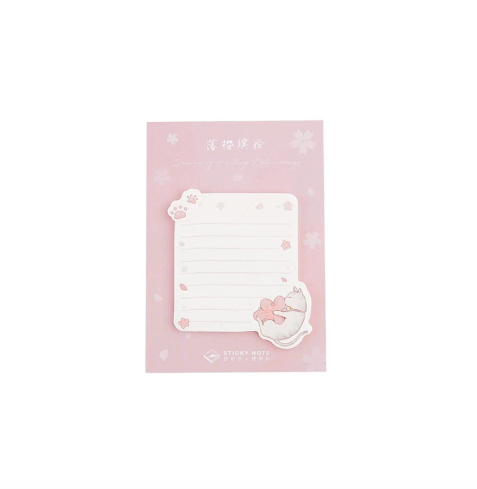 Spring Blossom Sticky Notes