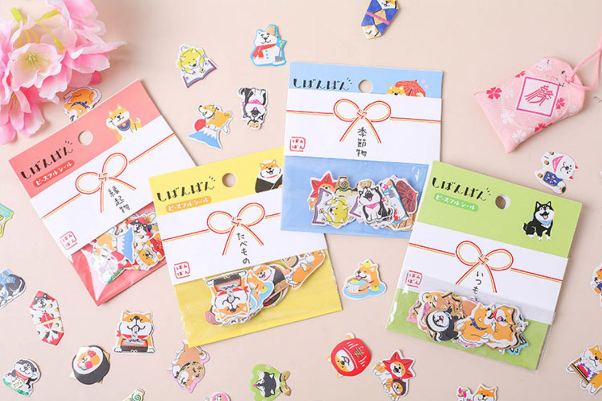 Shibanban Paper Stickers - Holiday