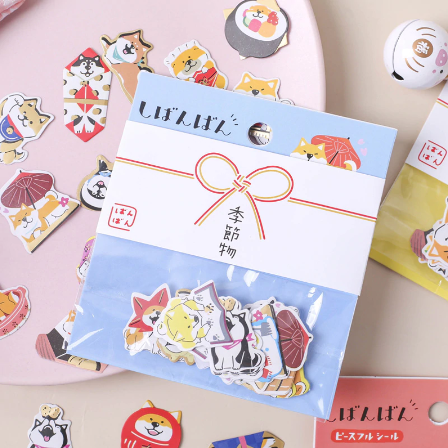 Shibanban Paper Stickers - Holiday