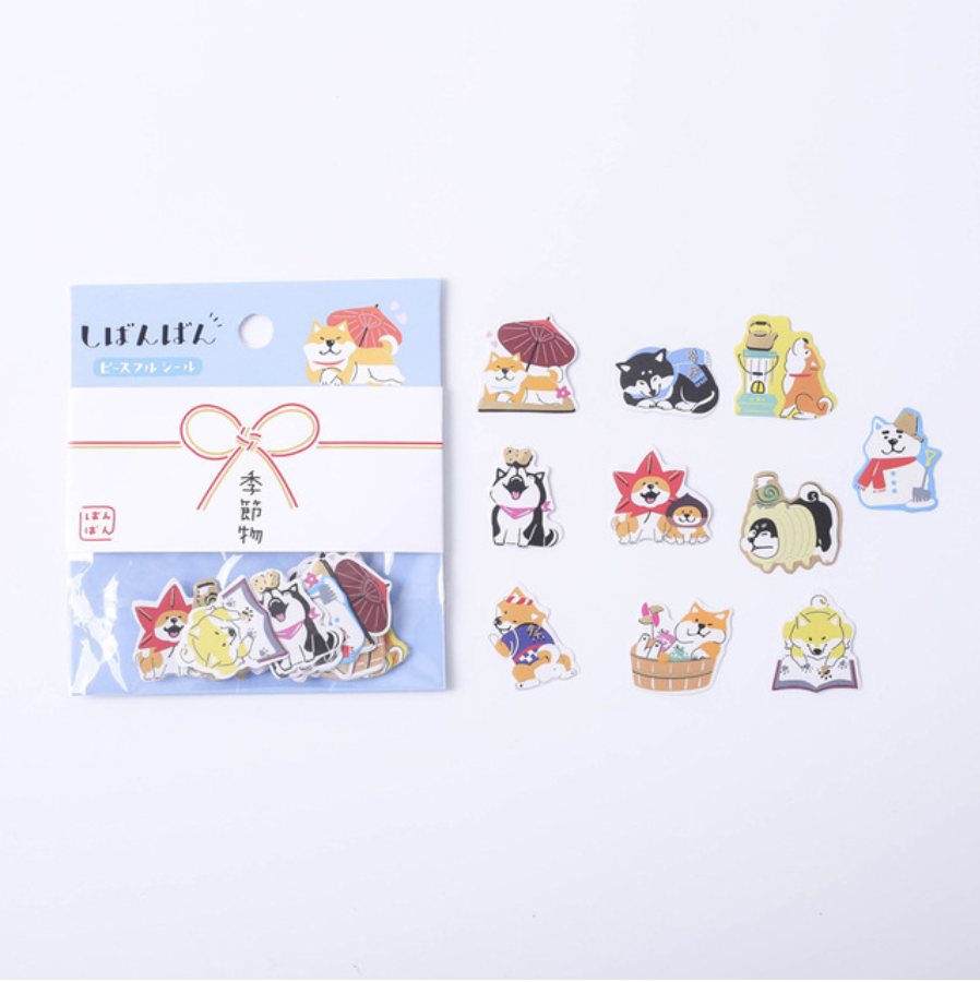 Shibanban Paper Stickers - Holiday