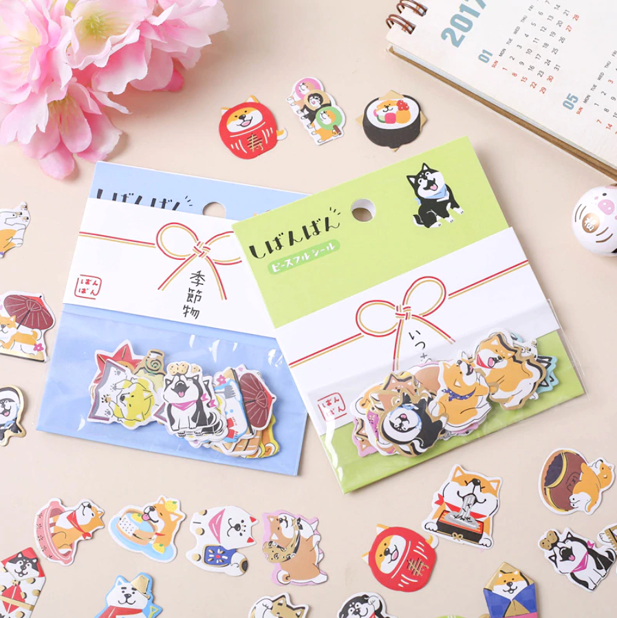 Shibanban Paper Stickers - Holiday