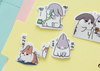 Chubby Rabbit Stickers Set