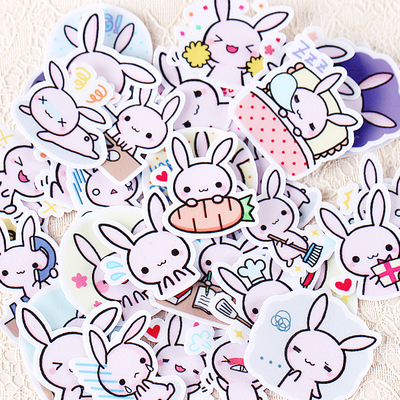 Kawaii Japanese Rabbit Stickers