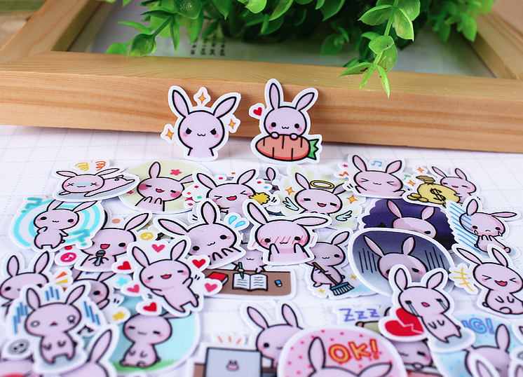 Kawaii Japanese Rabbit Stickers