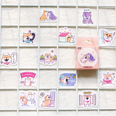 Shiba's Daily Life Paper Stickers