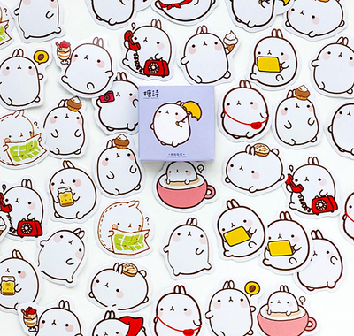 Molang Paper Stickers
