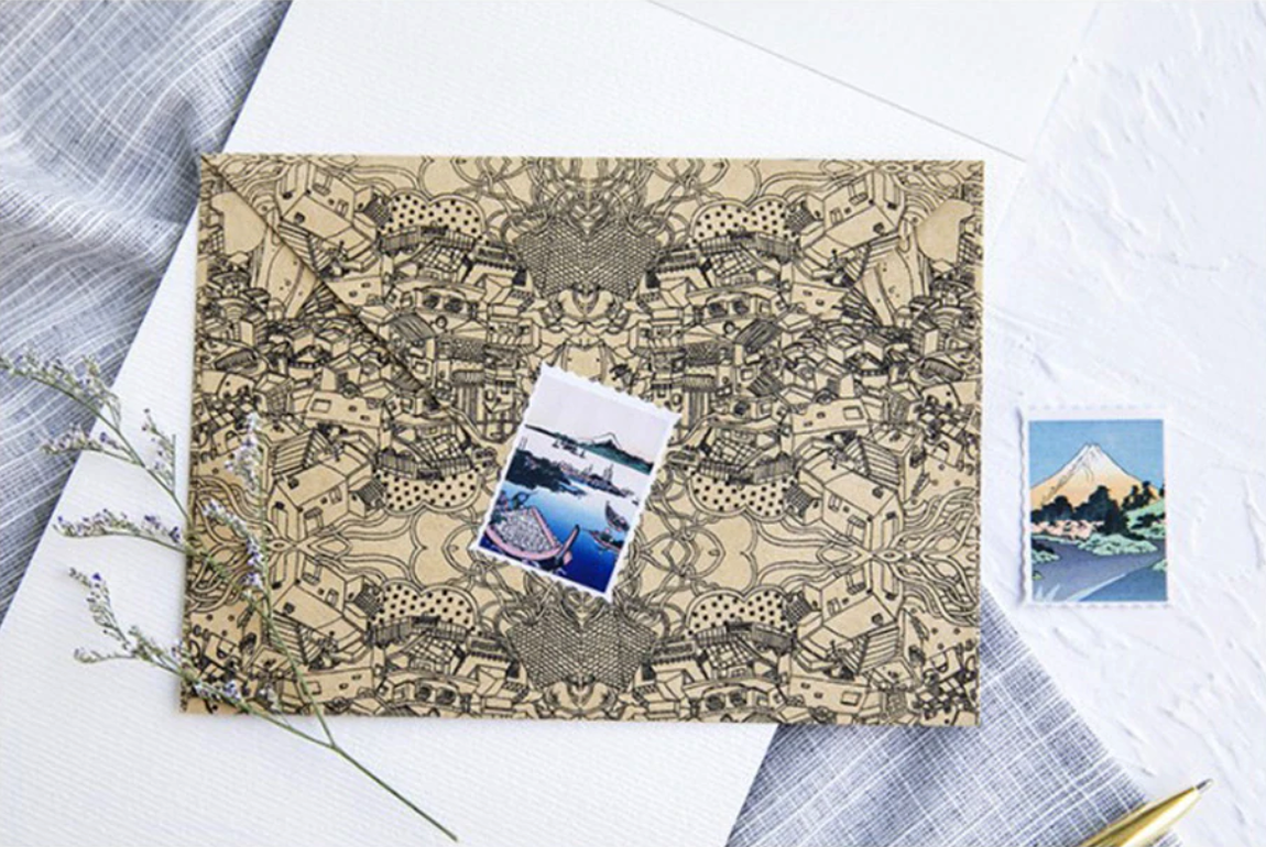 Ukiyo-e Paper Stickers