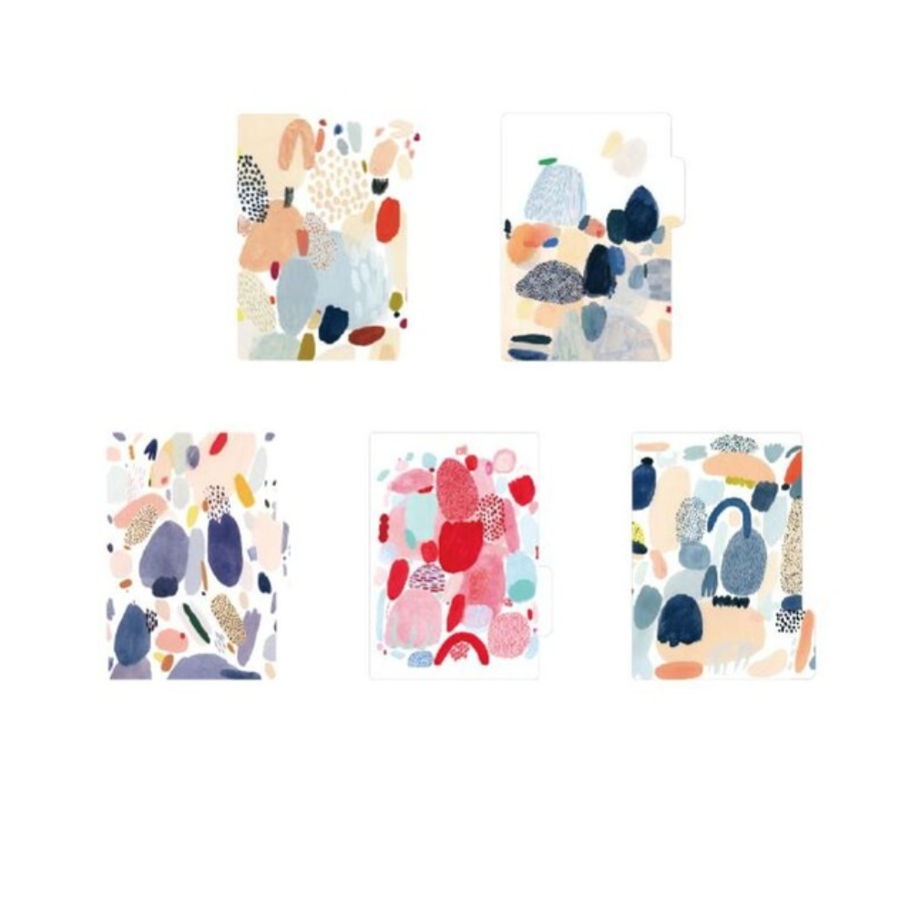 Abstract Art Notebook Dividers